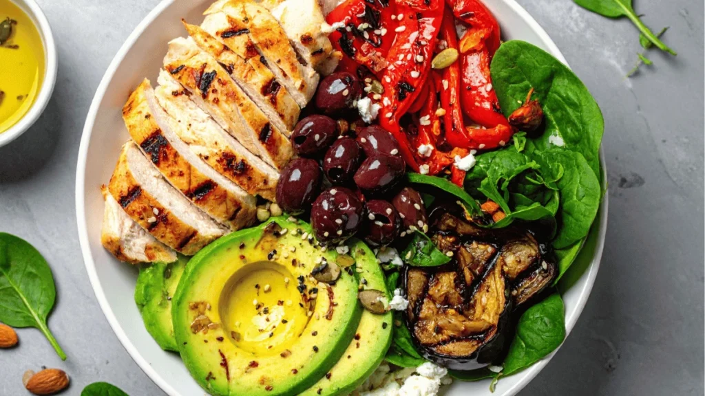 High Protein Low Carb Power Bowl meals