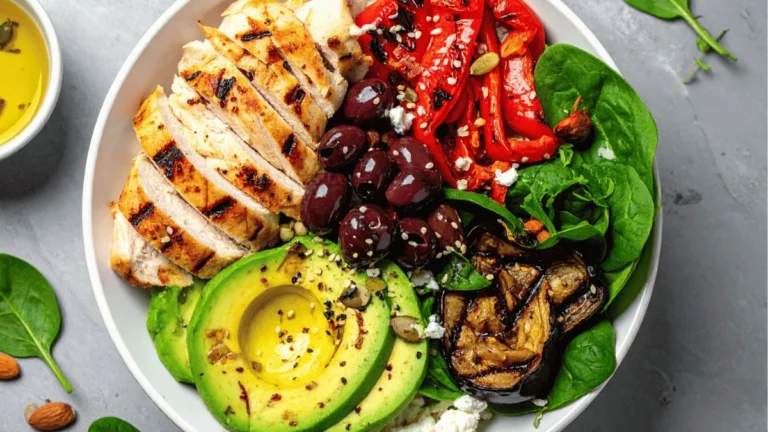 High Protein Low Carb Power Bowl meals