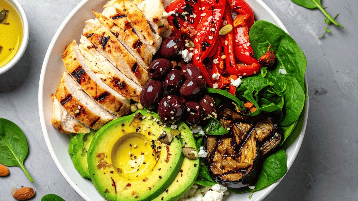 High Protein Low Carb Power Bowl meals