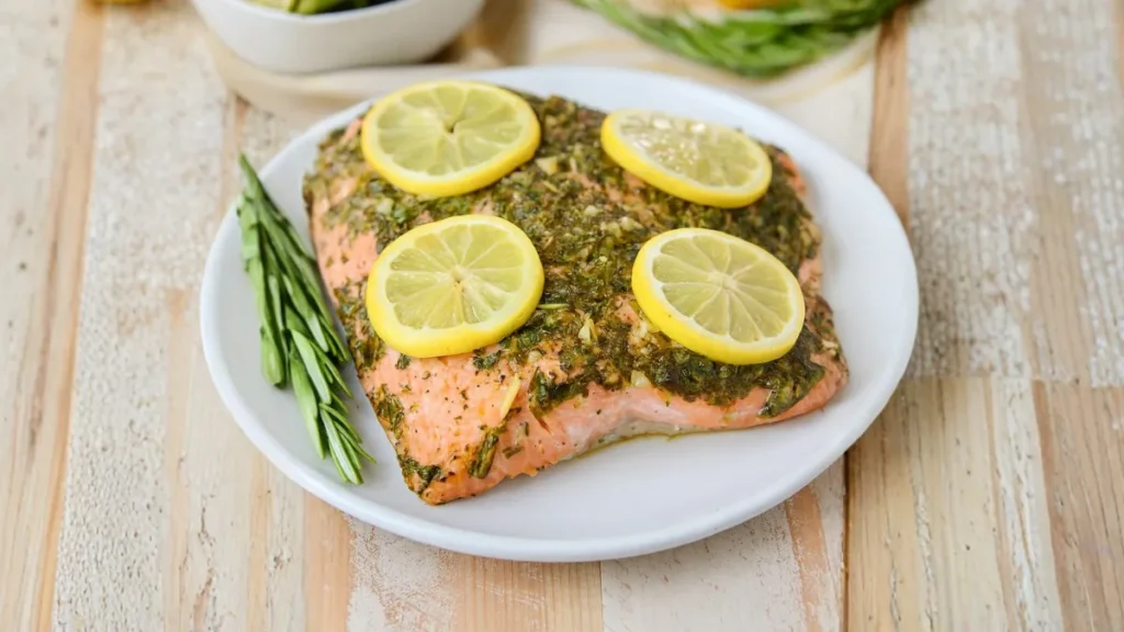 Lemon Herb Baked Salmon