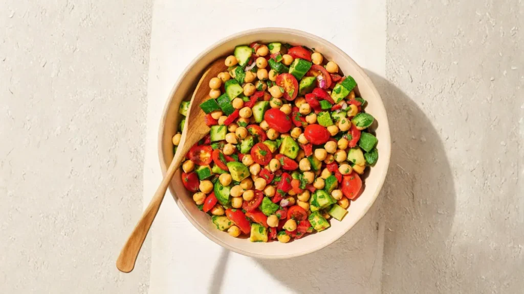Mediterranean Chickpea Salad