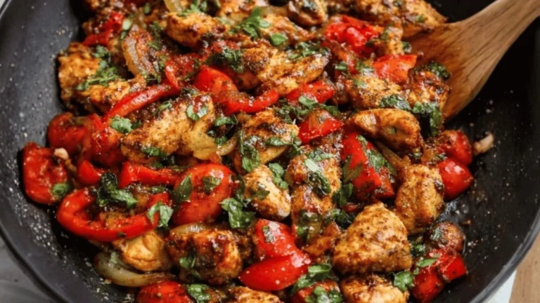 Chicken Stir Fry with Spinach & Cherry Tomatoes