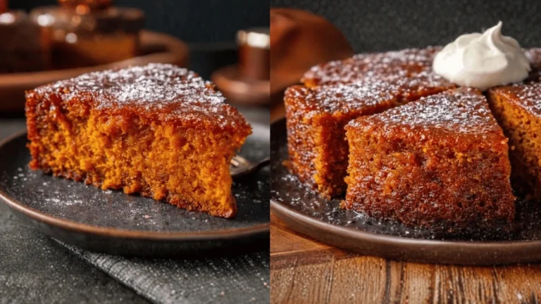 Flourless Sweet Potato Ginger Cake