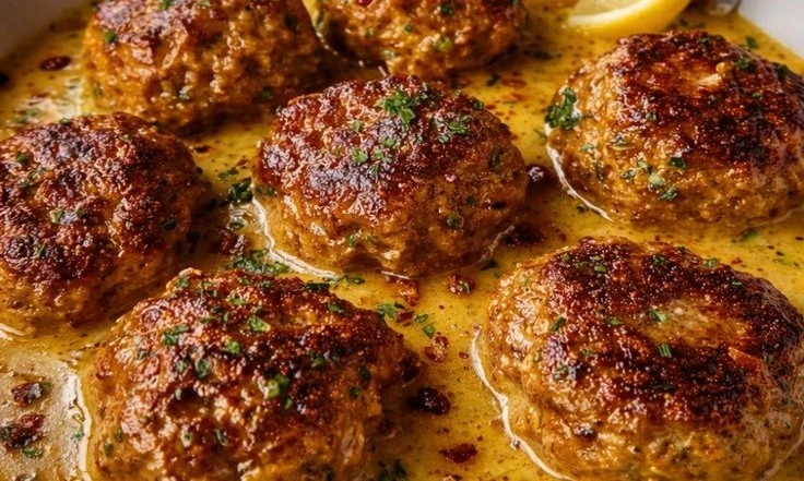 THE BEST N°1 Greek Meatballs in Creamy Lemon Sauce (Easy Mediterranean Dinner)