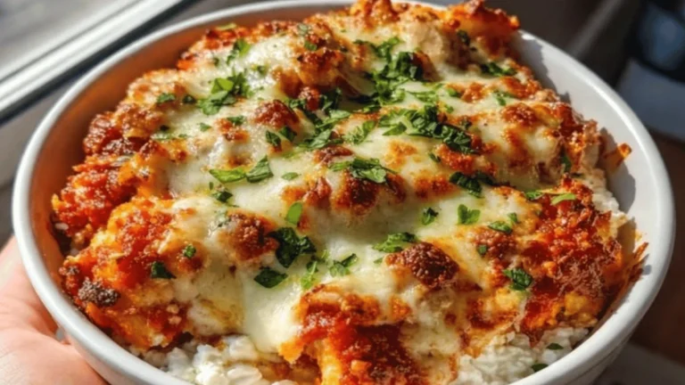 Chicken Parm Protein Bowl