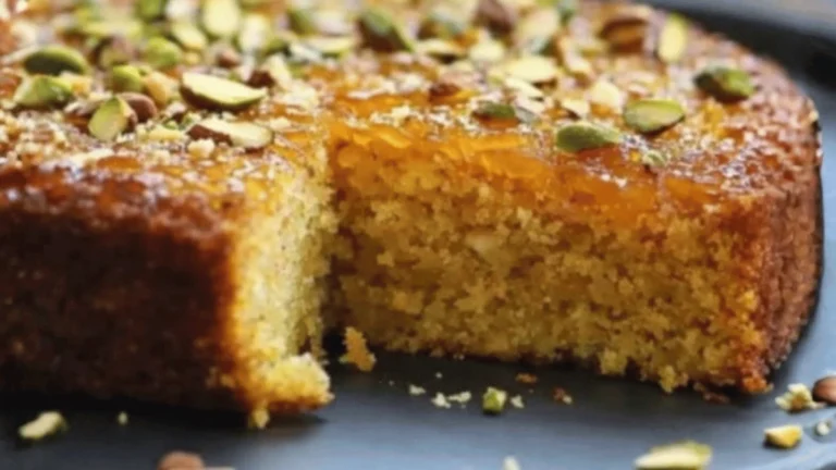 Flourless Orange Pistachio & Almond Cake (Naturally Gluten-Free)