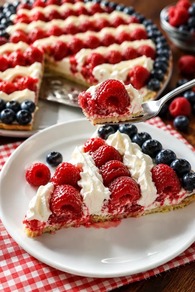 American Flag Fruit Pizza Recipe