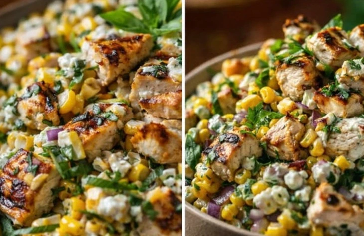 Chicken Street Corn Salad