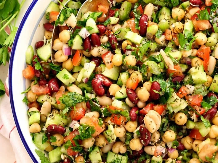 Mediterranean Bean Salad Recipe