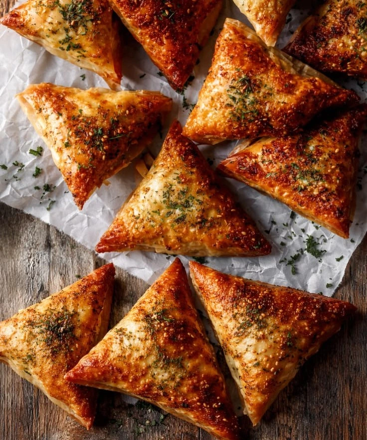Moroccan Spiced Chicken Briouats