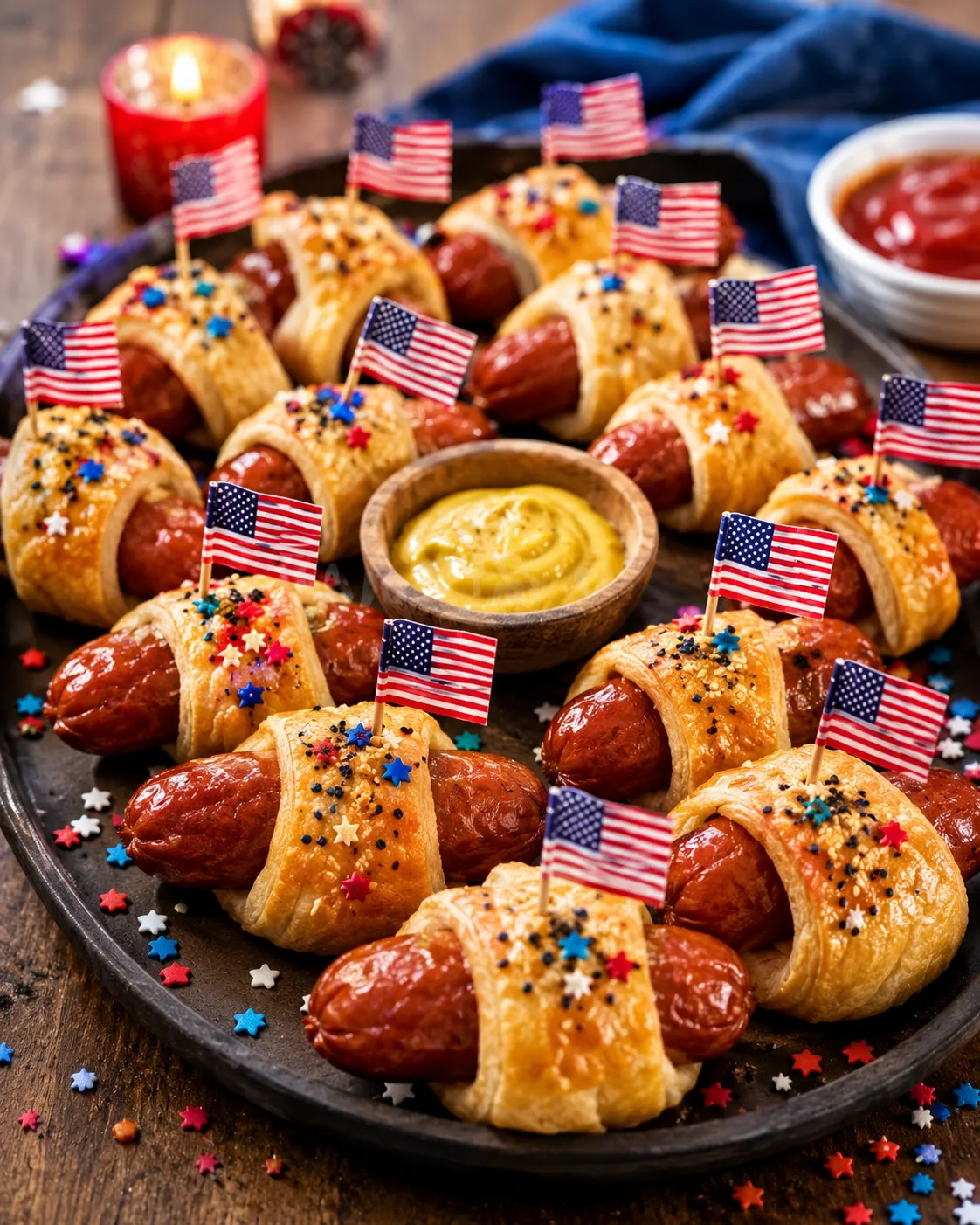 Patriotic Finger Foods Recipe