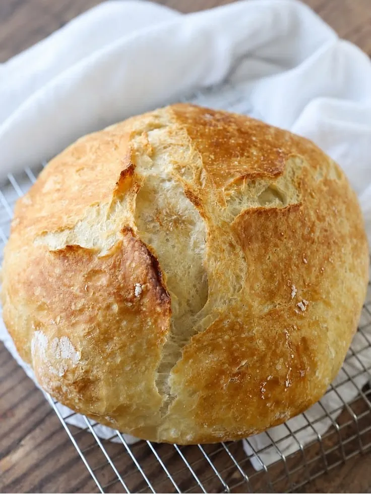 4-Ingredient Artisan Bread Recipe