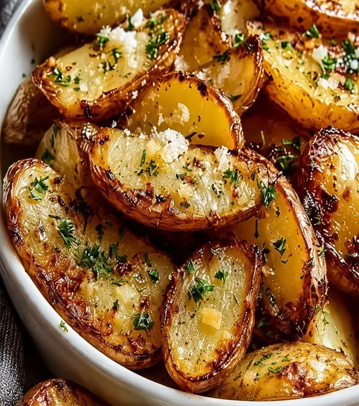 Crispy Greek Potatoes Recipe