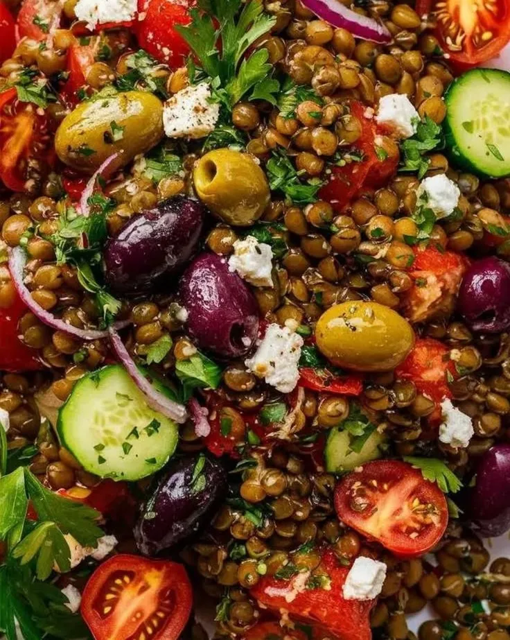 Mediterranean Lentil Salad Recipe