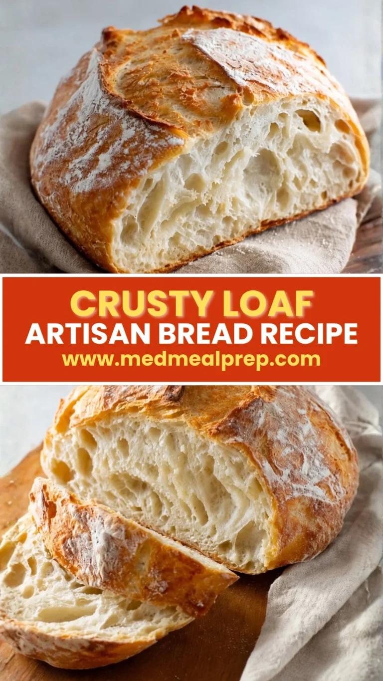 THE BEST N°1 Crusty Artisan Bread Recipe (Easy Bakery-Style Loaf at Home!)