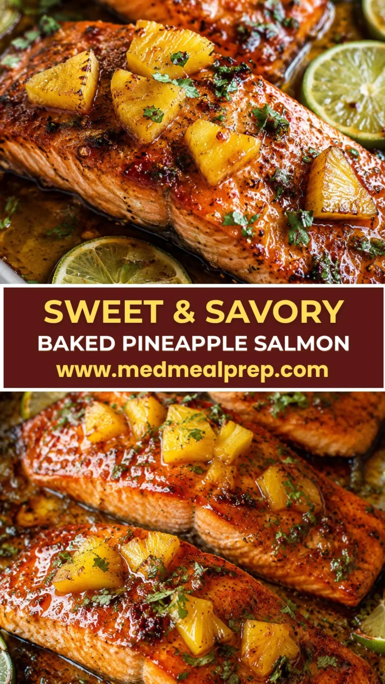 THE BEST N°1 Sweet & Savory Baked Pineapple Salmon | Easy Juicy Glazed Salmon Dinner You’ll Make Again